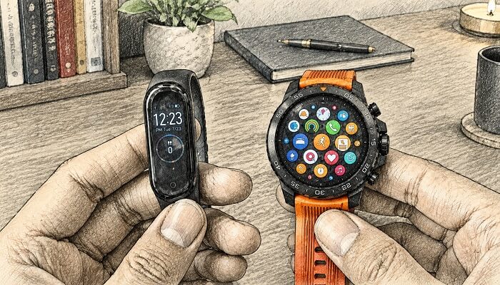 Fitness Trackers vs Smartwatches: Compare Key Differences