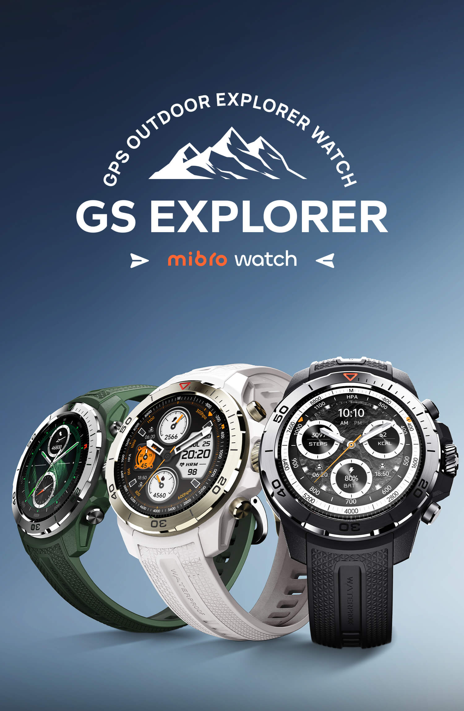 GPS Outdoor Explorer Watch 